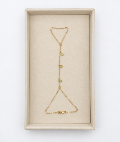 Birthstone Hand Chain