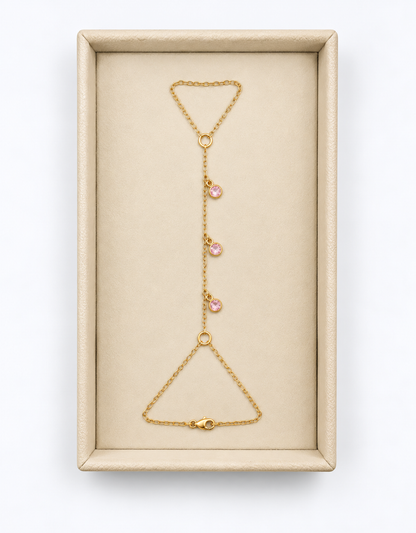 Birthstone Hand Chain