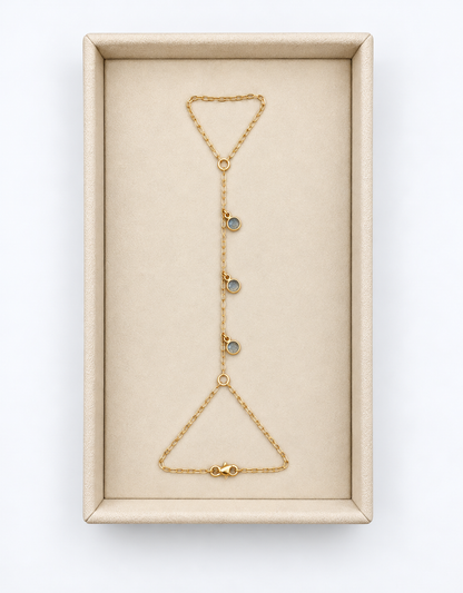Birthstone Hand Chain